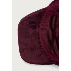 Juicy Couture шапка с козирка дамска REGAL REBELLE DIAMANTE VELOUR (JCAWH226718) - answear - 87,99 лв