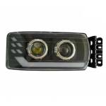  Десен LED Фар за IVECO STRALIS 24V - DRL, Startup Effect, Лупи, OEM 5801571745