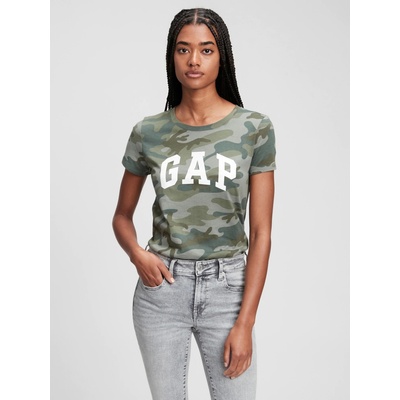 GAP Тениска с лого Gap GAP GAP | Zelen | ЖЕНИ | XXS