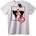 NOONEBRAND Тениска Любовно сърце двойка - 2XL, White