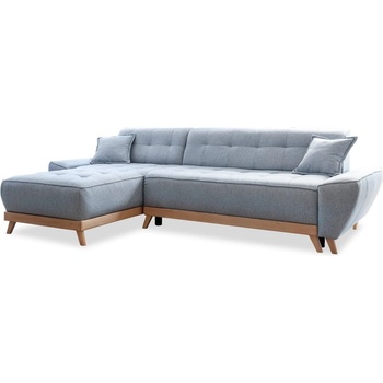 Miuform Светлосин разтегателен диван променлив ъглов диван Dazzling Daisy - Miuform (Dazzling Daisy 2QBK-LC LA74)