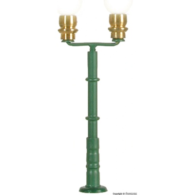 Viessmann N Dvojitá zelená kulová lampa, 33 mm 6502