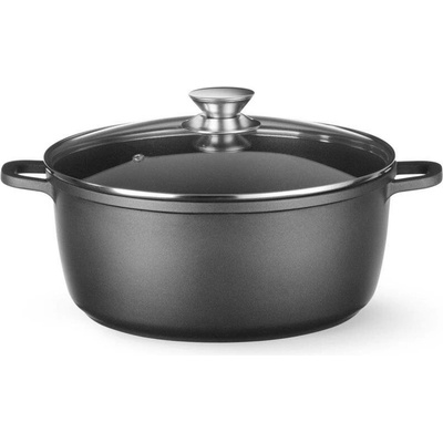 HENDI Hrnec s nepřilnavou povrchovou úpravou, 9L, Černá, 405x332x(H)138mm