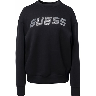 Guess Cecilia CN Sweatshirt V4BQ15K7UW2-JBLK čierna