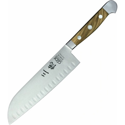 Güde die Messer Nůž Santoku Alpha Oliva Güde Solingen 18 cm