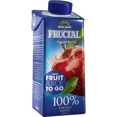 Fructal Šťáva jablko 100% 200 ml
