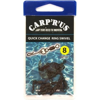 Carp'R'Us Obratlík 360 ° Ring Swivels veľ.11