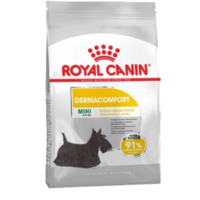 Royal Canin Mini Dermacomfort - храна за кучета от мини породи над 10 месеца с чувствителна кожа- 1кг