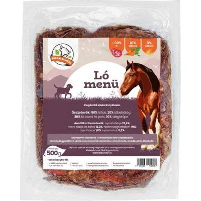 Farkaskonyha Ló Menü koňské 500 g