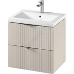 Cersanit S801-541 - Окачен шкаф за баня с мивка TIRSO 60x45 см бежов (CS0205)