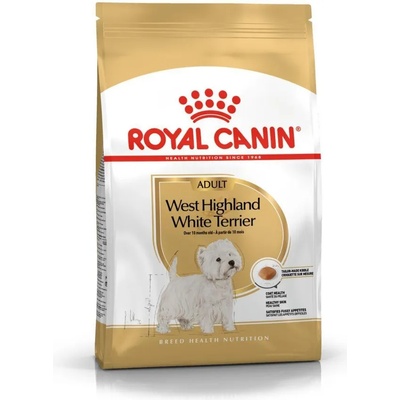 Royal Canin West Highland White Terrier - за кучета порода Уест Хайленд Уайт Териер на възраст над 10 месеца 3кг