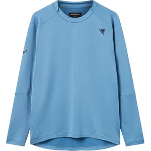 Endura Фланелка с дълъг ръкав за колоездене Endura Alltrack Roam Fleece Cycling jersey - Storm Blue (056-4266-0213)