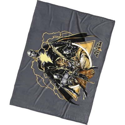 Carbotex Mikroplyšová deka Black Adam 150x200