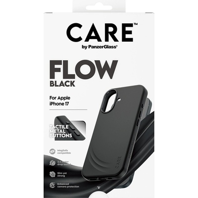 PanzerGlass® CARE Flow kryt s MagSafe Apple iPhone 17 čierny