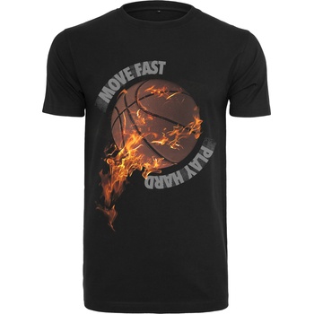 Mister Tee Мъжка тениска Mister Tee Burning BBall в черен цвятUB-MT1334-00007 - Черен, размер S