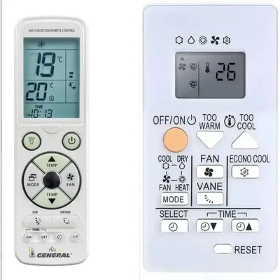 General Mitsubishi rh18a, msz-al25vkg, msz-hr25vf, msz-hr35vf, msz-hr42vf, msz-hr50vf - луксозно с подсветка дистанционно управление (rh18a, msz-al25vkg, msz-hr25vf, msz-hr35vf, msz-hr42vf, msz-hr50vf)