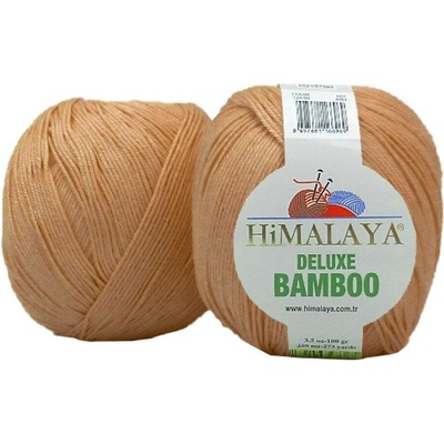 Himalaya příze DeLuxe Bamboo_124-22 hnědobéžová