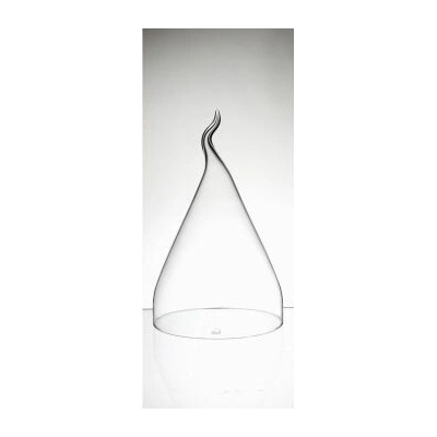 Skleněný kloš průměr 22,5 cm výška 35 38 cm
