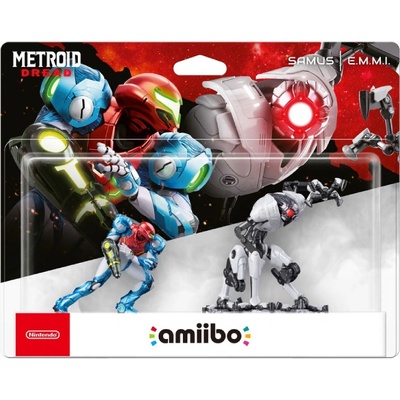 Nintendo Amiibo Metroid Samus E. m. m. i. Double Pack