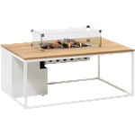 Cosi Cosiloft 120 White/Teak Камини
