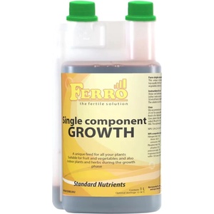 FERRO Growth - Еднокомпонентен тор за растеж (в почва / хидро, за чешмяна вода) (691081у)