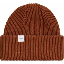 Čiapka Makia Merino Beanie hnedá hnedá Makia