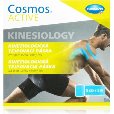 Hartmann Cosmos Active Kinesiology pružná páska na svaly a klouby odstín Blue 1 ks