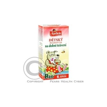 Apotheke Bio bylinný na dobré trávenie 20 x 1,5 g