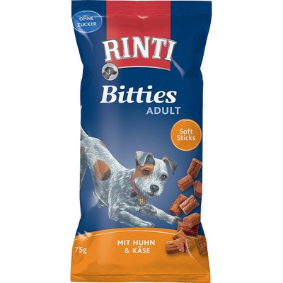 RINTI Bitties Adult kuřecí a sýr 8 x 75 g