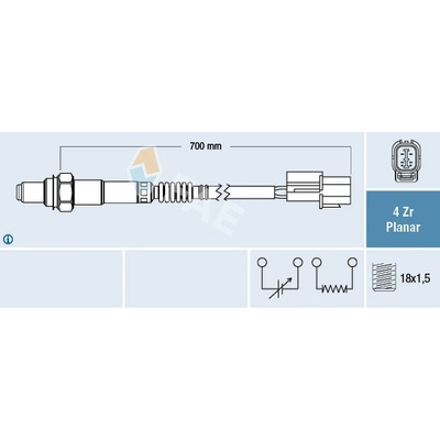 Lambda sonda FAE 77450