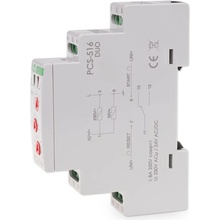 PCS-516 DUO - Univerzálne časové relé, 10 funkcií, 230/24V, 8A, 1x NO/NC
