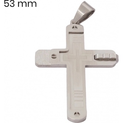Exeed 242464 Přívěsek z chirurgické oceli kříž
