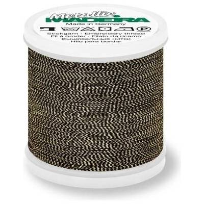 Vyšívací nit Madeira Metallic Soft 40 (200m) barva 424 antique gold
