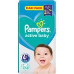 Pampers Active Baby 4+ VPP 53 броя