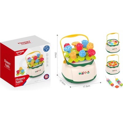 Babyhome Пъзел цветя (657945b)