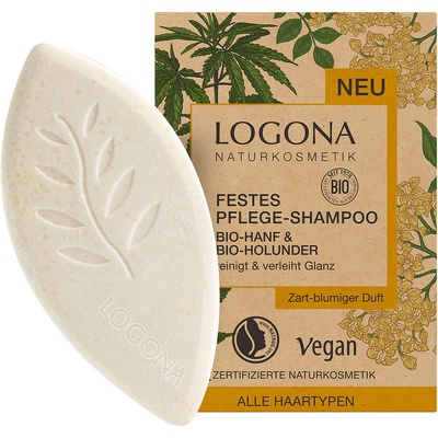 Logona Tuhý konopný šampón BIO baza 60 g