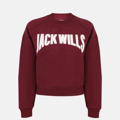 Jack Wills Блуза Jack Wills Women's JW Varsity Crew Sweatshirt - Burgundy