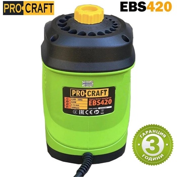 PROCRAFT Машина за заточване на свредла procraft ebs420, 420w, 3-12мм, 1600 мин-1 (ebs420)