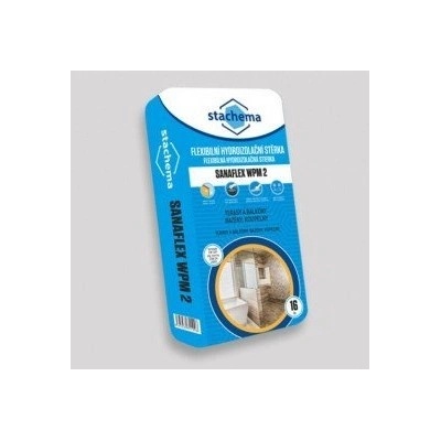 Stachema SANAFLEX WPM 2 cement-polymérová hydroizolačná stierka 16 kg