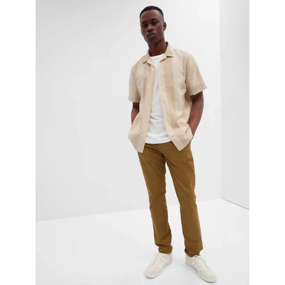 GAP Риза от лленобленда GAP GAP | Bezhov | МЪЖЕ | XS
