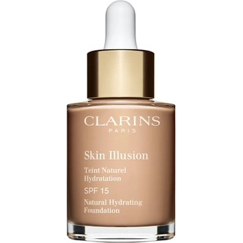Image 1 of Clarins Skin Illusion Natural Hydrating Foundation озаряващ хидратиращ фон дьо тен SPF 15 цвят 108W Sand 30ml