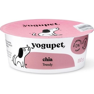 Yogupet jogurt pro psy s chia semienkami 110 g