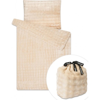 SLEEPWELL Obláčiky béžové Mikroplyš 40 x 40