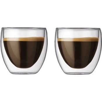 Bodum PAVINA dvojstenné poháre 2 x 80 ml