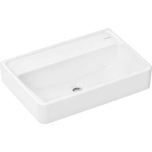 Hansgrohe Xanuia Q - Умивалник 55x37 см, без преливник, без отвор за смесител, бял 60212450 (60212450)