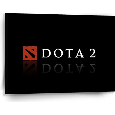 Sablio Obraz DOTA 2 Čierna - 90x60 cm