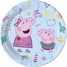 Godan Papierové EKO taniere \ Peppa Pig\ 23cm