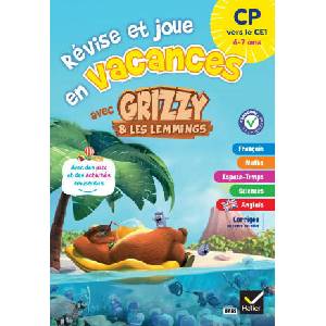 Cahier de vacances Grizzy et les lemmings - CP vers le CE1 (2026)