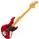 Fender American Ultra II Jazz Bass V MN Sinister Red 5-струнна бас китара