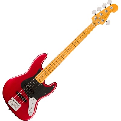 Fender American Ultra II Jazz Bass V MN Sinister Red 5-струнна бас китара
